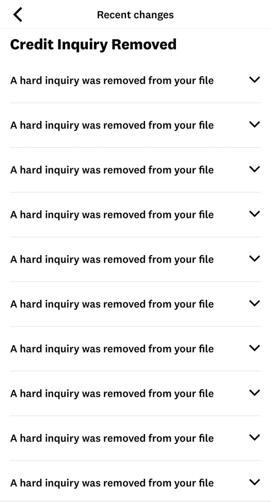 DIY Hard Inquiry Removal Template